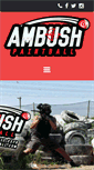 Mobile Screenshot of ambushpaintball.com